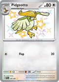 Pidgeotto 197/091 Holofoil, Paldean Fates Pokémon card