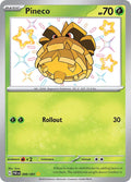 Pineco 099/091 Holofoil — Paldean Fates Pokémon card