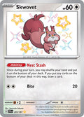 Skwovet 205/091 Holofoil, Paldean Fates Pokémon card