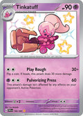 Tinkatuff 166/091 Holofoil, Paldean Fates Pokémon card