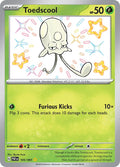 Toedscool 105/091 Holofoil — Paldean Fates Pokémon card