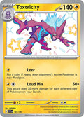 Toxtricity 141/091 Holofoil — Paldean Fates Pokémon card