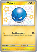 Voltorb 133/091 Holofoil — Paldean Fates Pokémon card