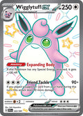 Wigglytuff ex 222/091 Holofoil — Paldean Fates Pokémon card