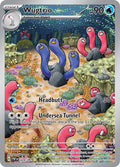 Wugtrio 224/091 Holofoil, Paldean Fates Pokémon card
