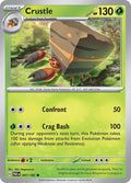 Crustle 007/182 Reverse Holofoil, Paradox Rift Pokémon card