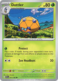Dottler 011/182, Paradox Rift Pokémon card