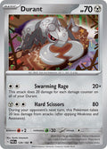 Durant 129/182 Reverse Holofoil, Paradox Rift Pokémon card