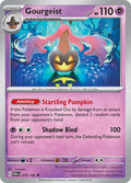 Gourgeist 078/182 Reverse Holofoil, Paradox Rift Pokémon card
