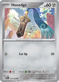 Honedge 130/182, Paradox Rift Pokémon card