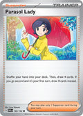 Parasol Lady 169/182, Paradox Rift Pokémon card