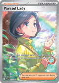 Parasol Lady 255/182 Holofoil, Paradox Rift Pokémon card