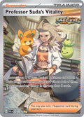 Professor Sada's Vitality 256/182 Holofoil, Paradox Rift Pokémon card