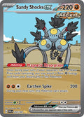Sandy Shocks ex 250/182 Holofoil, Paradox Rift Pokémon card