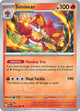 Pokemon - Paradox Rift - Simisear - 021/182 - Reverse Holofoil