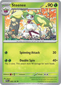 Steenee 009/182, Paradox Rift Pokémon card