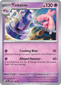 Tinkaton 085/182, Paradox Rift Pokémon card