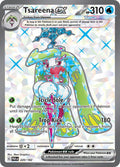 Tsareena ex 220/182 Holofoil, Paradox Rift Pokémon card