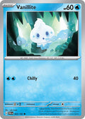 Vanillite 043/182, Paradox Rift Pokémon card