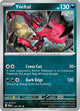Pokemon - Paradox Rift - Yveltal - 118/182 - Reverse Holofoil