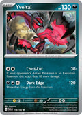 Yveltal 118/182 Holofoil, Paradox Rift Pokémon card