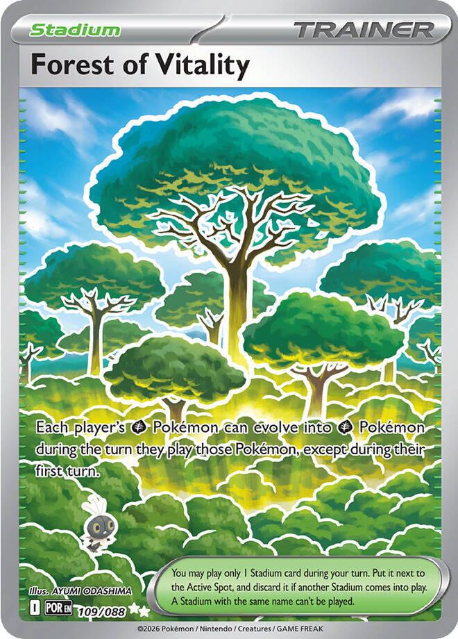 Pokemon - Perfect Order - Forest of Vitality - 109/088 - Holofoil