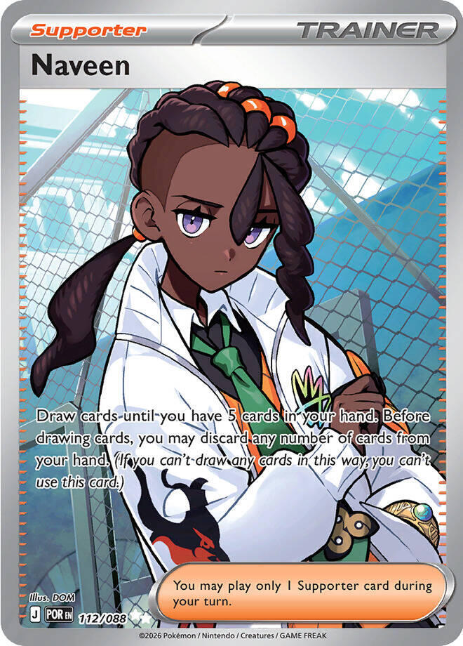 Pokemon - Perfect Order - Naveen - 112/088 - Holofoil