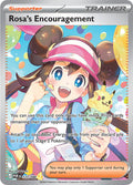 Rosa's Encouragement 123/088 Holofoil, Perfect Order Pokémon card