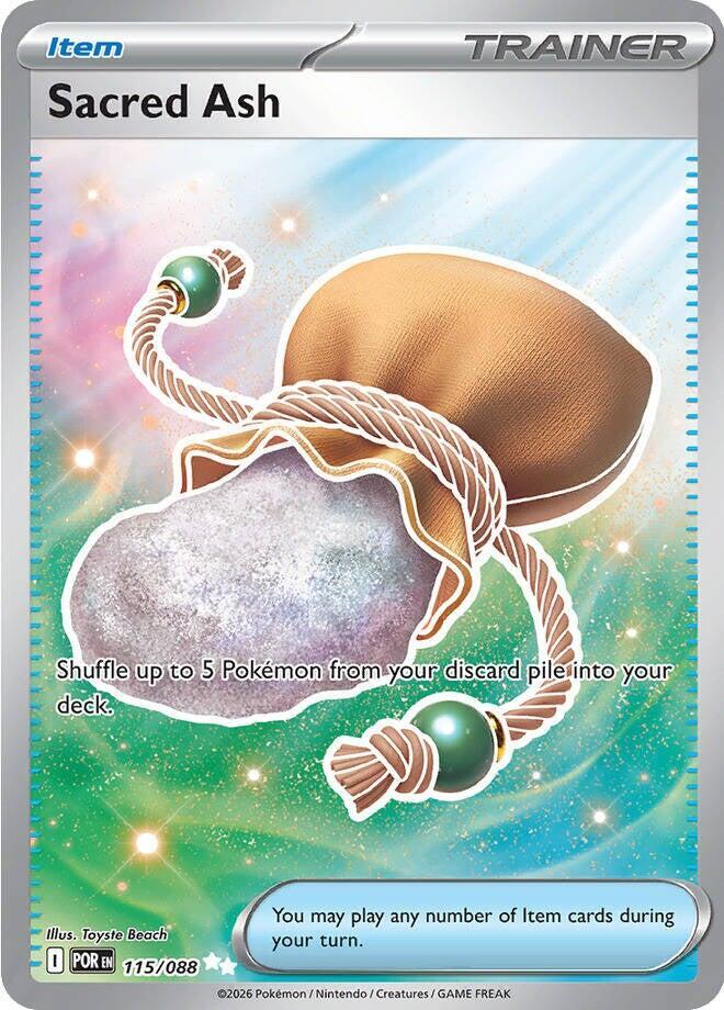 Pokemon - Perfect Order - Sacred Ash - 115/088 - Holofoil