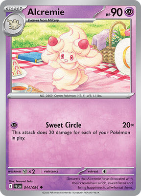 Alcremie 044/094 — Phantasmal Flames Pokémon card