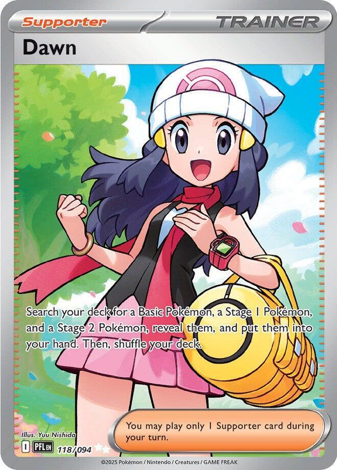 Dawn 118/094 Holofoil — Phantasmal Flames Pokémon card
