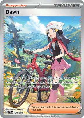 Dawn 129/094 Holofoil — Phantasmal Flames Pokémon card