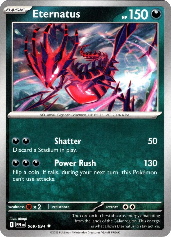 Pokemon - Phantasmal Flames - Eternatus - 069/094