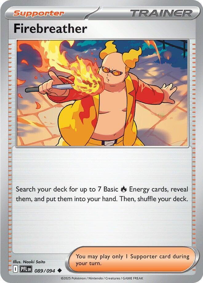 Firebreather 089/094 — Phantasmal Flames Pokémon card