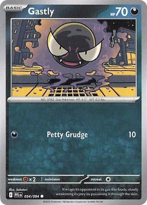 Gastly 054/094 — Phantasmal Flames Pokémon card