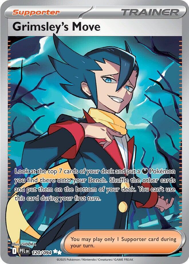 Pokemon - Phantasmal Flames - Grimsley's Move - 120/094 - Holofoil