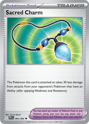 Sacred Charm 093/094 — Phantasmal Flames Pokémon card
