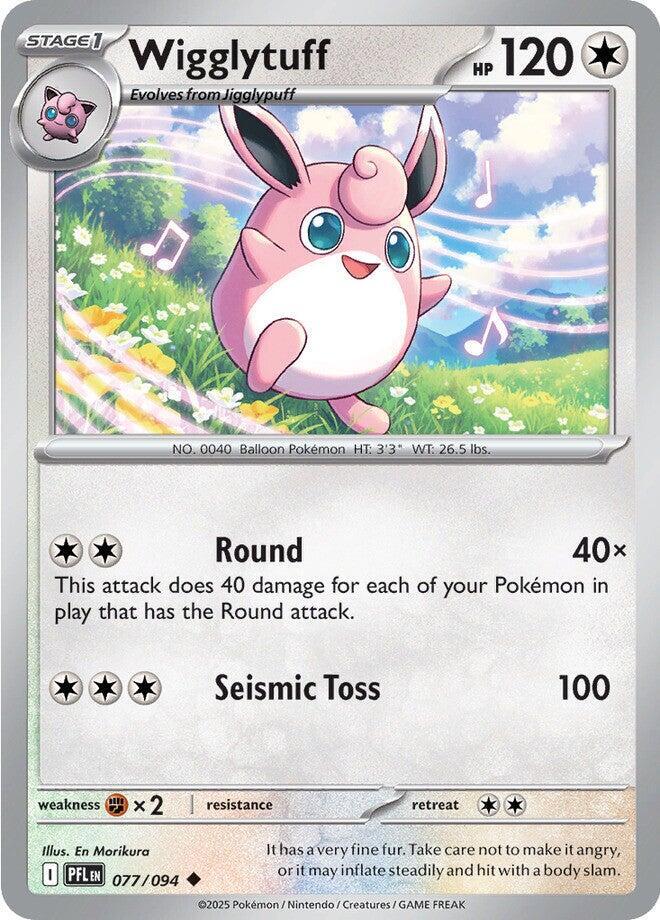Pokemon - Phantasmal Flames - Wigglytuff - 077/094 - Reverse Holofoil
