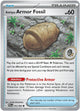 Pokemon - Pitch Black - Antique Armor Fossil - 072/084 - Reverse Holofoil
