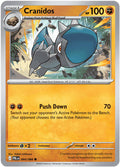 Cranidos 044/084, Pitch Black Pokémon card