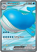 Wailord ex 097/084 Holofoil, Pitch Black Pokémon card