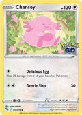Chansey 051/078 Reverse Holofoil — Pokémon GO Pokémon card