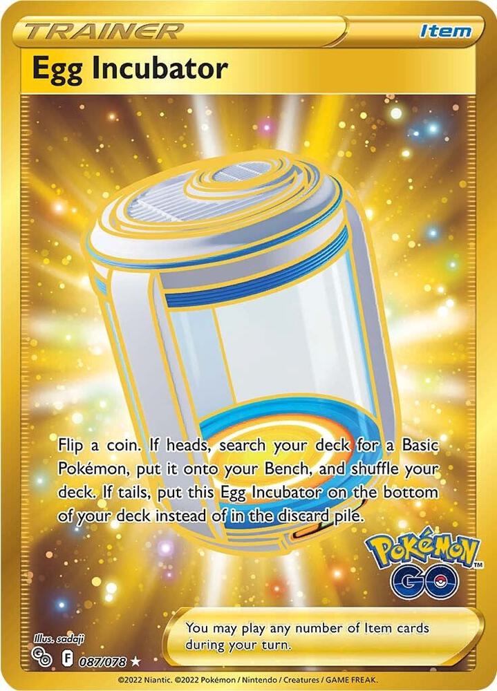 Pokemon - Pokémon GO - Egg Incubator - 087/078 - Holofoil