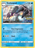 Golisopod 026/078 Holofoil — Pokémon GO Pokémon card