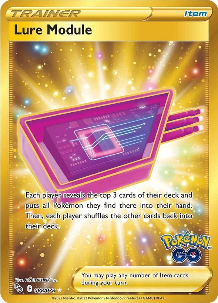 Lure Module 088/078 Holofoil — Pokémon GO Pokémon card