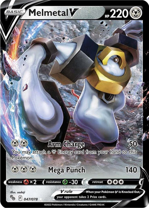 Pokemon - Pokémon GO - Melmetal V - 047/078 - Holofoil