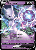 Mewtwo V 030/078 Holofoil — Pokémon GO Pokémon card