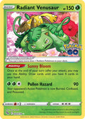 Radiant Venusaur 004/078 Holofoil — Pokémon GO Pokémon card