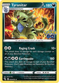 Tyranitar 043/078 Holofoil — Pokémon GO Pokémon card