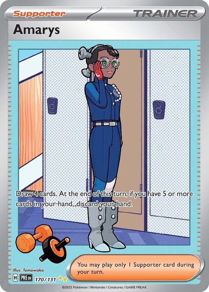 Pokemon - Prismatic Evolutions - Amarys - 170/131 - Holofoil